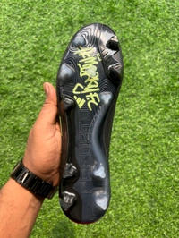 Predator Elite Black Green FG With Lace - 7.5