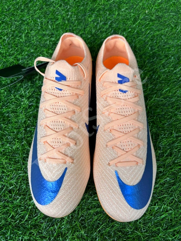 Mercurial Vapor 16 Elite Peach Orange Colour Low-top FG With Lace - 6