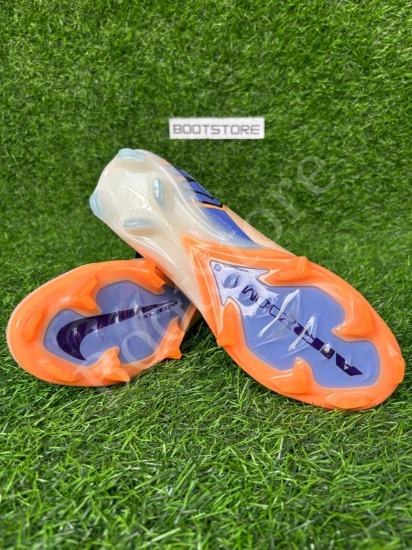 Mercurial Vapor 16 Elite Peach Orange Colour Low-top FG With Lace - 7