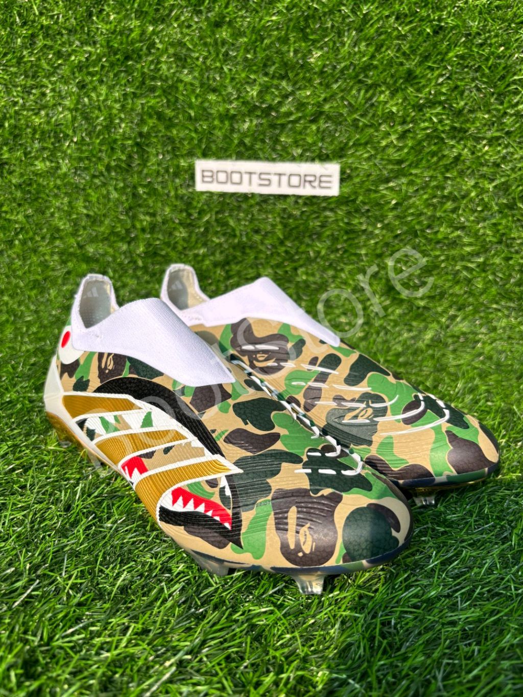 Predator Elite X BAPE Edition Low-top FG Without Lace