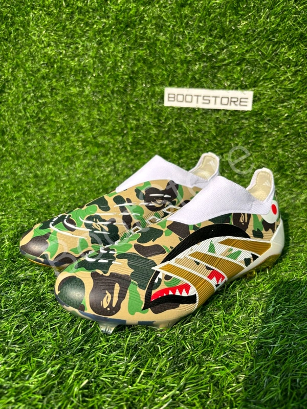 Predator Elite X BAPE Edition Low-top FG Without Lace - 6.5
