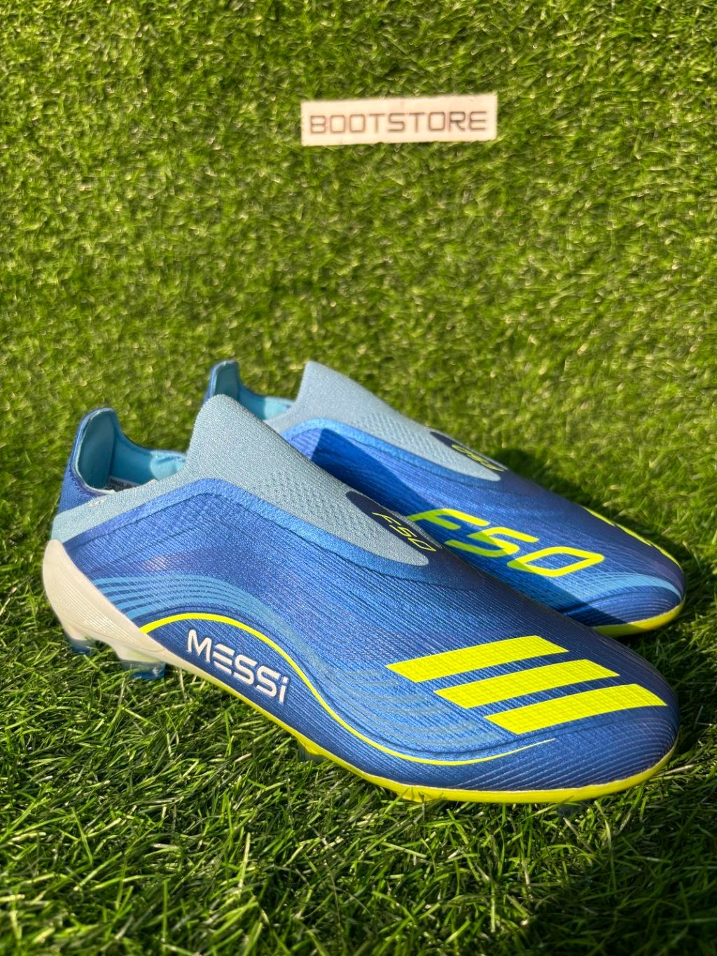 F50 Elite Messi Edition Blue Low-top FG Without Lace