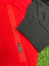 Retro Style Manchester United Red Windbreaker Jacket - L