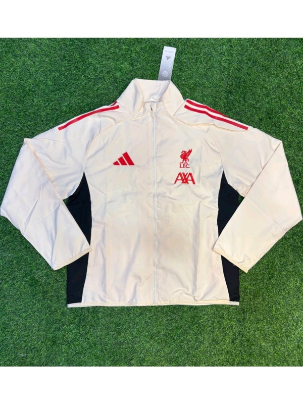 Liverpool FC Cream Colour Windbreaker Jacket - L