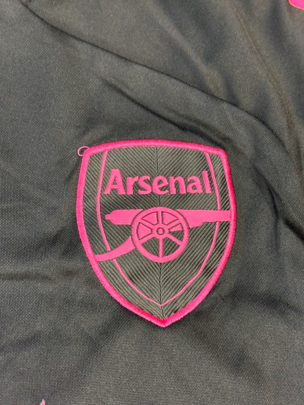 Arsenal FC Black And Pink Colour Training Suit - S