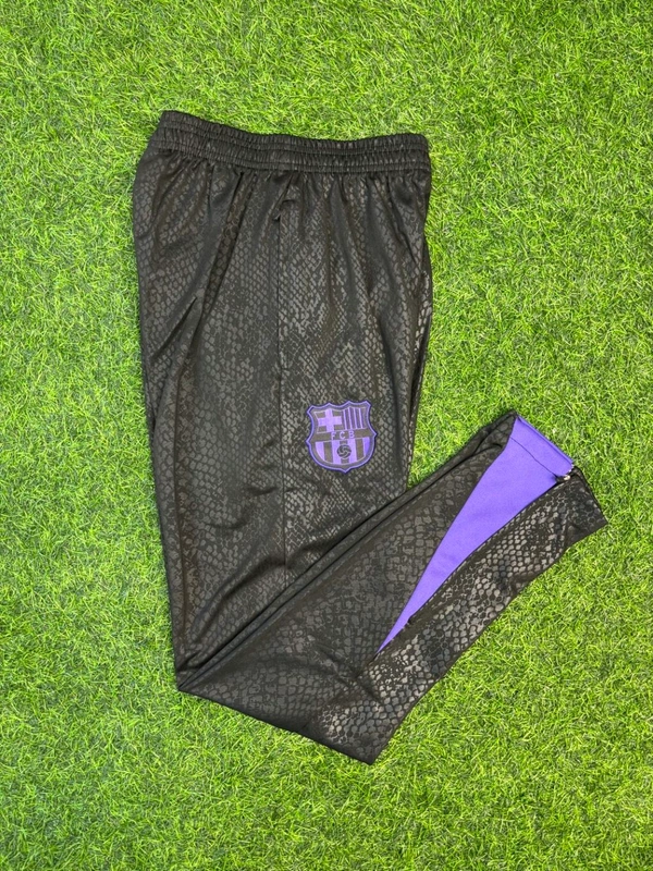 FC Barcelona Violet And Black Colour Training Suit - L