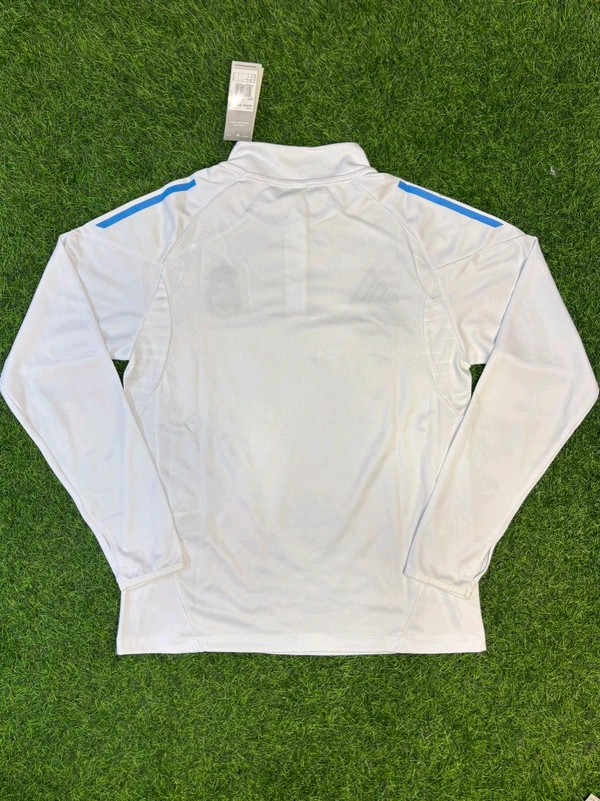 Madrid White And Blue Colour Training Suit - L