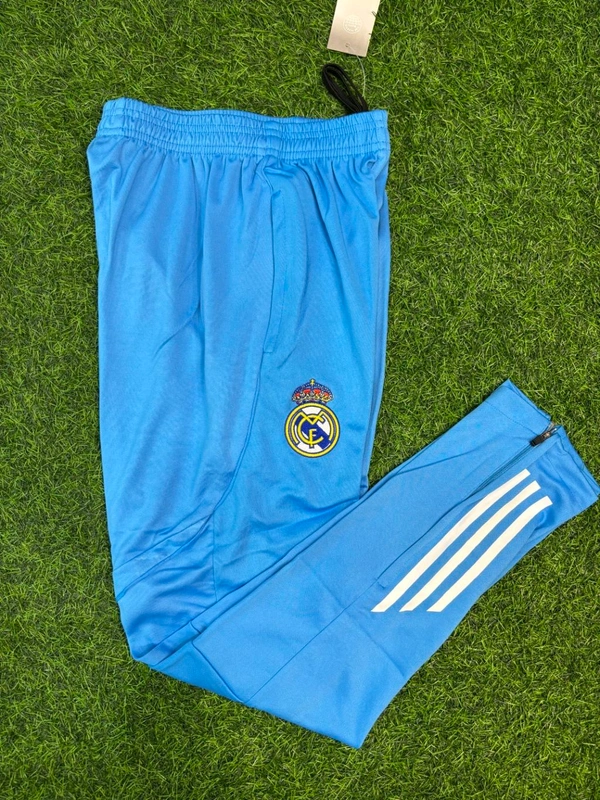 Madrid White And Blue Colour Training Suit - XL