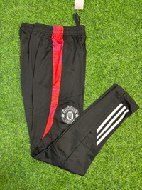 Manchester United White And Black Colour Training Suit - XL