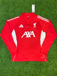 Liverpool FC Red And Black Colour Training Suit - S