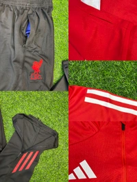 Liverpool FC Red And Black Colour Training Suit - L
