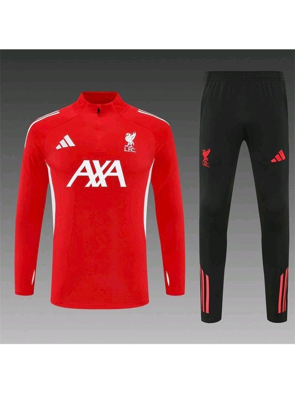 Liverpool FC Red And Black Colour Training Suit - XL