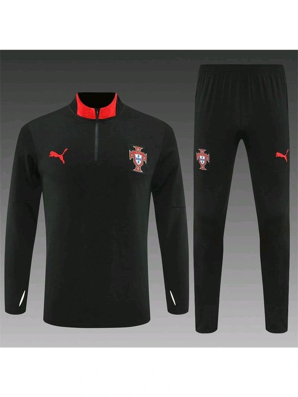 Portugal National Team Black Colour Training Suit - M