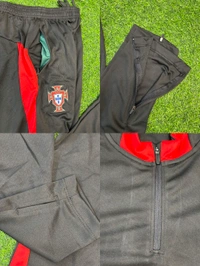 Portugal National Team Black Colour Training Suit - M