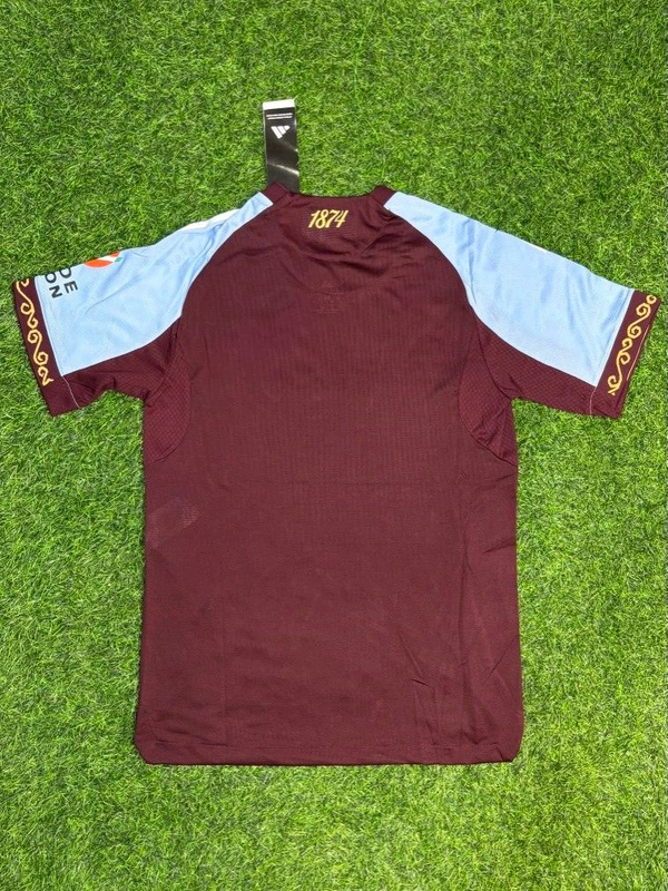 Aston Villa 25/26 Home Kit Player Edition Half Sleeve - M