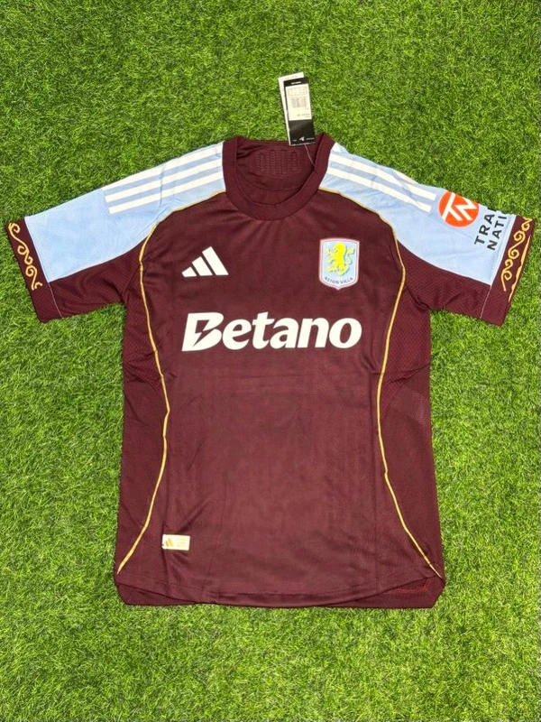 Aston Villa 25/26 Home Kit Player Edition Half Sleeve - XXL