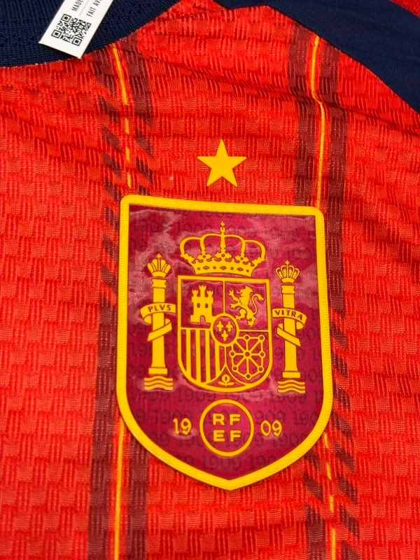 Spain National Football Team 2026 Home Kit Player Edition - L