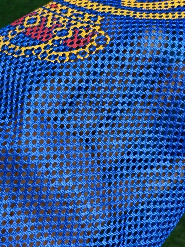 Madrid Blue Colour Drawstring Bag/Kit Bag