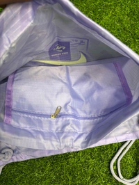 Mercurial Light Purple Drawstring Bag/Kit Bag