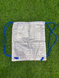 Mercurial Silver Colour Drawstring Bag/Kit Bag
