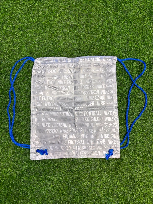 Mercurial Silver Colour Drawstring Bag/Kit Bag