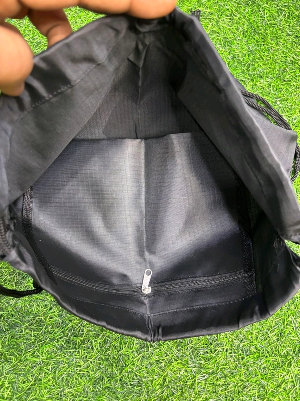 X Black Colour Drawstring Bag/Kit Bag