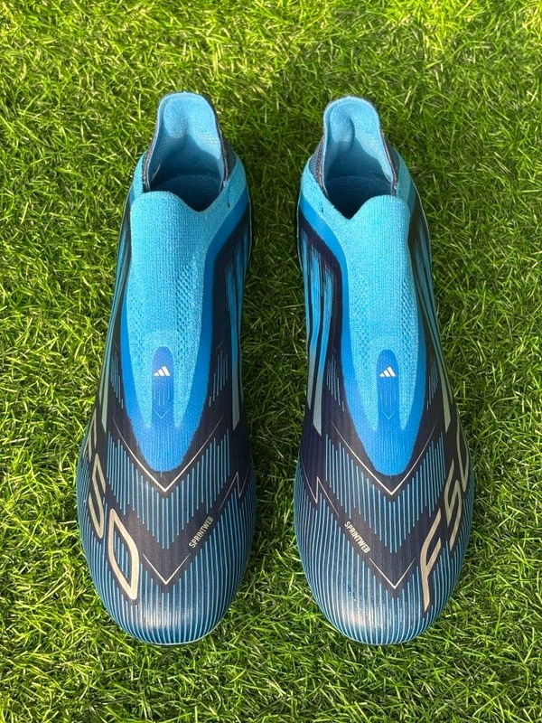 F50 Elite Navy Blue Colour FG Without Lace - 9.5
