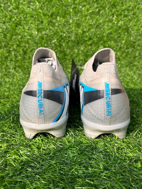 Mercurial Vapor 16 Silver Blue Colour Low-top FG With Lace - 7.5