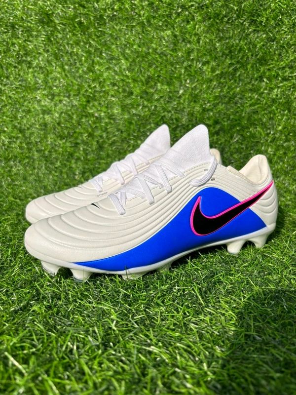 Tiempo Legend 10 White Colour Low-top FG With Lace - 7