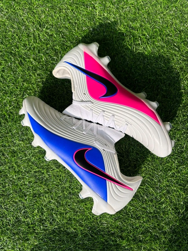 Tiempo Legend 10 White Colour Low-top FG With Lace - 7.5