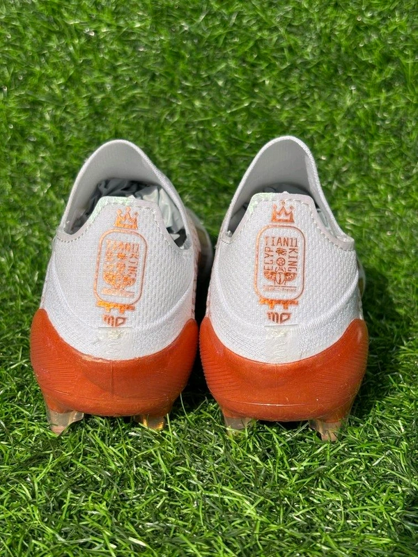 F50 Elite White Brown Colour Low-top FG Without Lace - 6