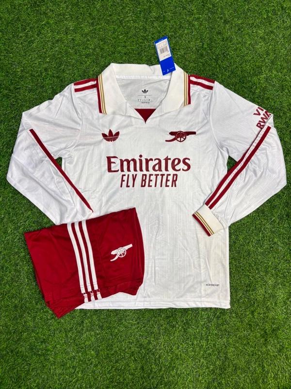 Arsenal FC 25/26 3rd Kit Full Sleeve Fan Edition With Short - XL