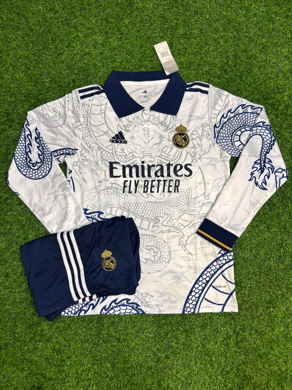 Madrid Dragon Kit Full Sleeve Fan Edition With Short - L