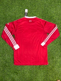 Liverpool FC 25/26 Home Kit Full Sleeve Fan Edition With Short - S