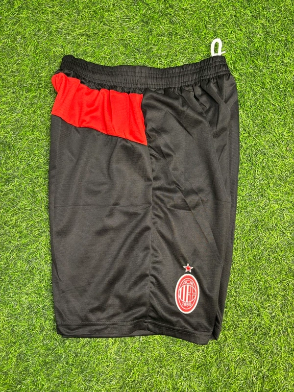 AC Milan 25/26 Home Kit Full Sleeve Fan Edition With Short - XL