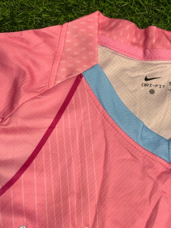 FC Barcelona Pink Special Kit Full Sleeve Fan Edition With Short - L