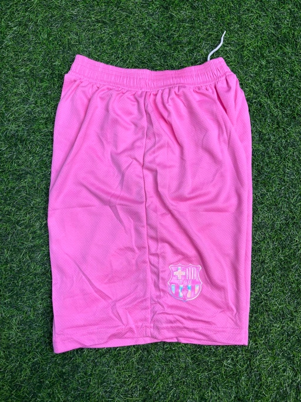FC Barcelona Pink Special Kit Full Sleeve Fan Edition With Short - XL