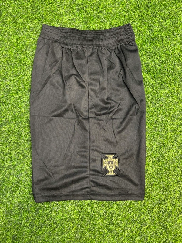 Portugal 2026 World Cup Black Panther Kit Fan Edition With Short - S