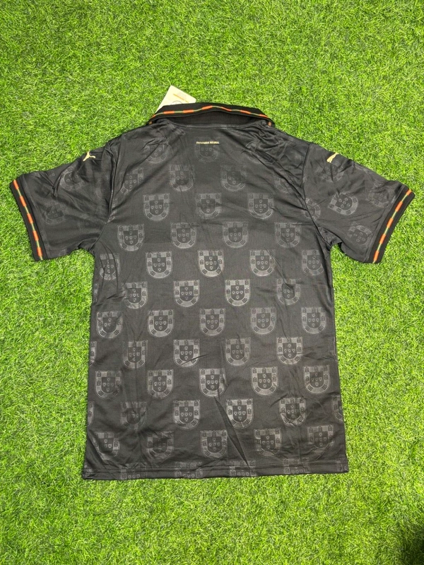 Portugal 2026 World Cup Black Panther Kit Fan Edition With Short - M