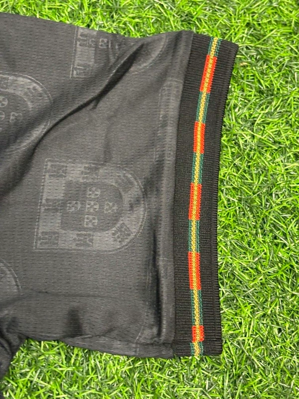 Portugal 2026 World Cup Black Panther Kit Fan Edition With Short - L