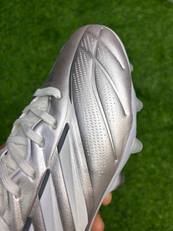 Copa Pure 3 Silver Colour FG With Lace - 7.5