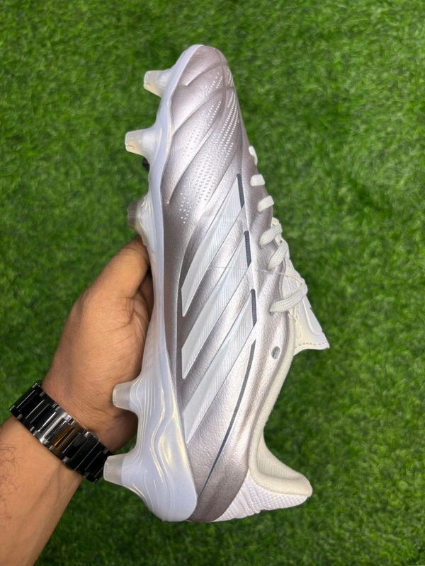 Copa Pure 3 Silver Colour FG With Lace - 10.5
