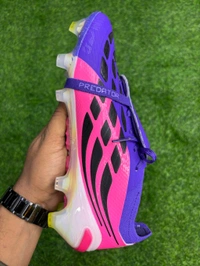 Predator Elite Foldover Next Gen Purple Colour FG With Lace - 6.5