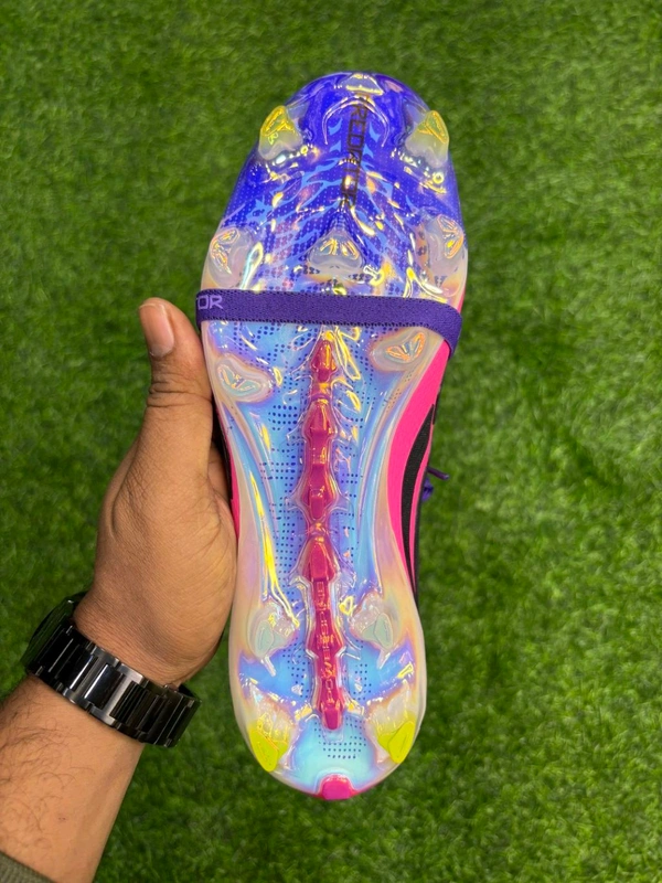 Predator Elite Foldover Next Gen Purple Colour FG With Lace - 6.5