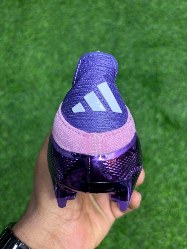 F50 Elite Purple Colour Low-top FG Without Lace - 7.5