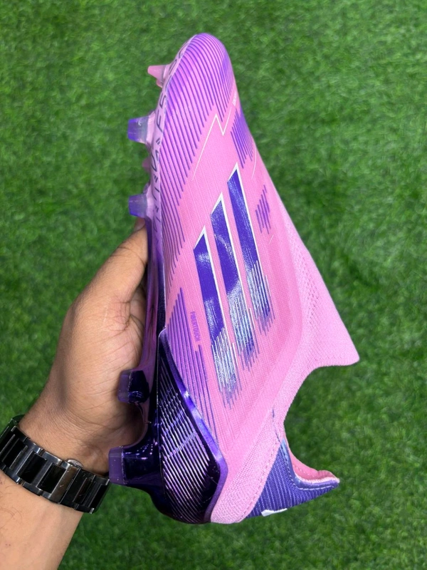 F50 Elite Purple Colour Low-top FG Without Lace - 9