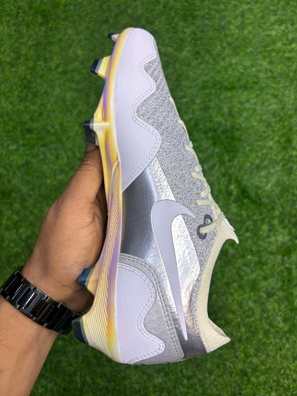 Mercurial Vapor 16 Elite Silver Colour Low-top FG With Lace - 6