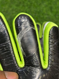 Predator Pro Goalkeeper Gloves White And Green Colour - 10