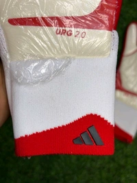 Predator Pro White Red Colour Goalkeeper Gloves - 10