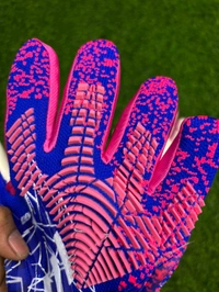 Predator Pro Blue And Pink Colour Goalkeeper Gloves - 9